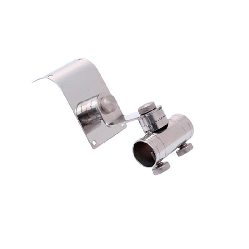 Supporto Ombrello con Morsetto in Lega di Alluminio - Stile Moderno - per Arredo Casa: 03