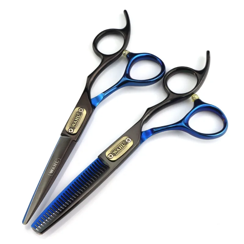 Professionele 6 Inch Haarschaar Dunner Wordende Kapper Knippen Haarschaar Schaar Schaar Gereedschap Kappersschaar: Rood