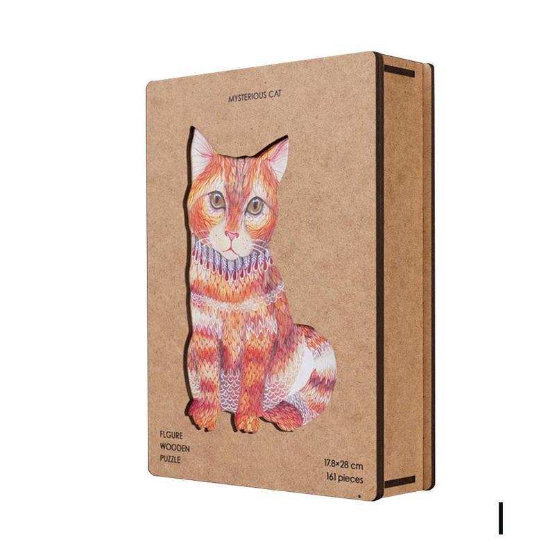Puzzel Houten Puzzel Cartoon Dier Houten Legpuzzels Speelgoed Vroege Educatief Speelgoed Kerst Cadeau Voor Kinderen Cartoon Lion Dragon: I
