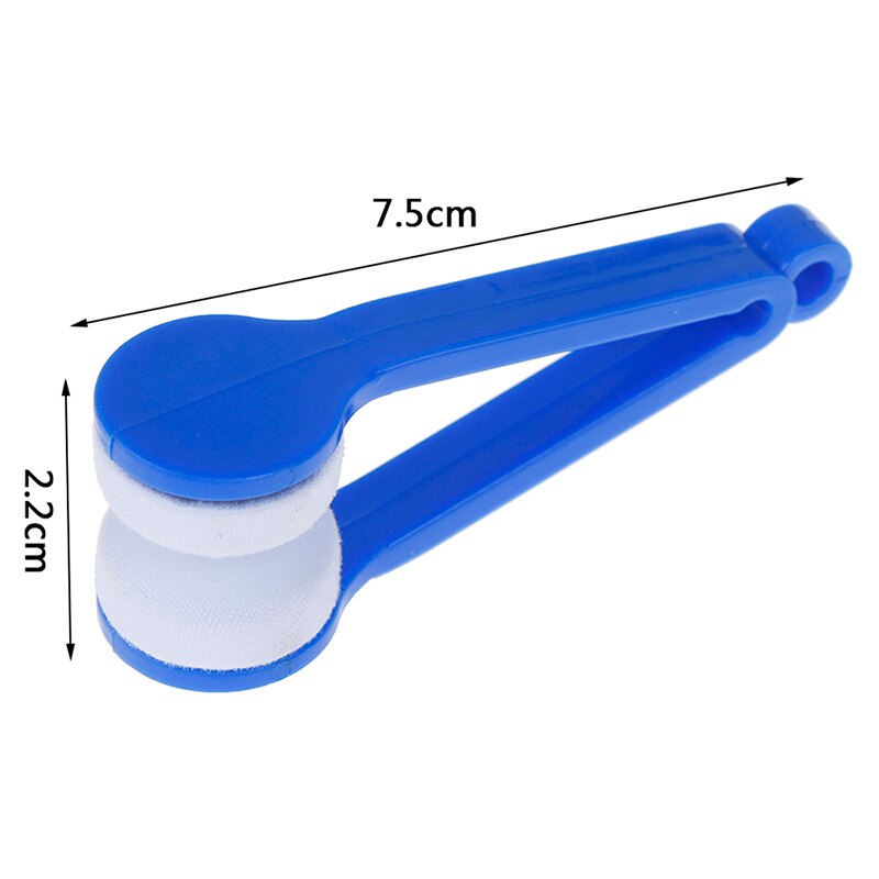 Neue 1pc Sonne Glas-brille Pinsel Reinigung Werkzeug Mikrofaser Brille Reiniger Pinsel Reinigung Werkzeug