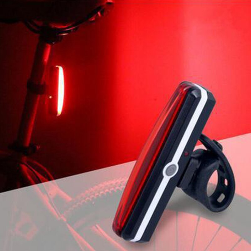 Ultra Fietslicht Led Achterlicht 6 Modes Usb Oplaadbare Waterdichte Mtb Fietsen Tail Lamp Mount Set Fiets Accessoires