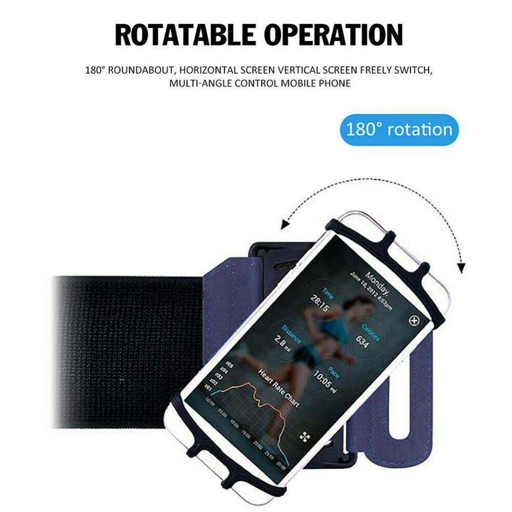 Brazalete deportivo Universal para correr, resistente al agua, para iPhone X, 4, 6 a 7, funda para el brazo, W4X0