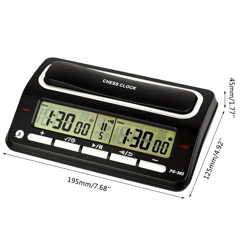 Advanced Chess Digital Timer Chess Clock Count Up Down Board Game Clock