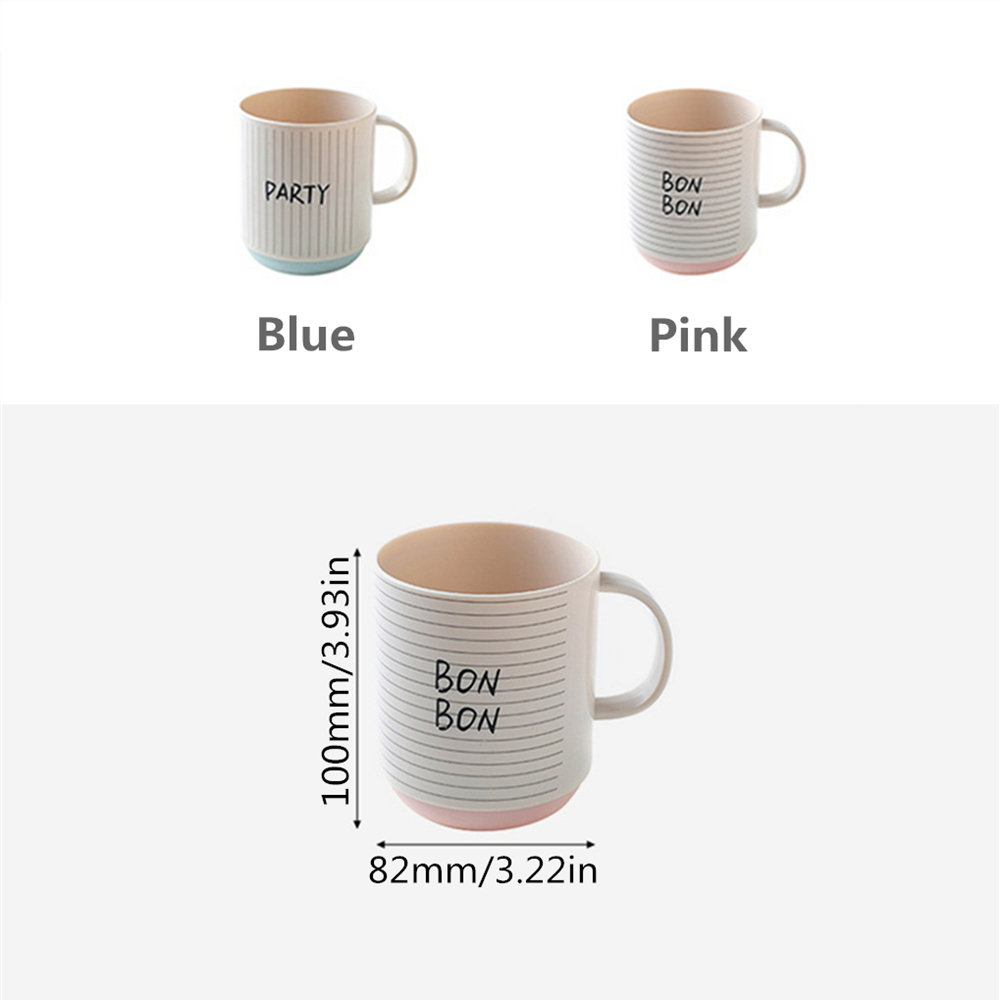 1 Uds. Tazas de agua circulares gruesas y creativas respetuosas con el medio ambiente soporte de cepillo de dientes taza de enjuague de los dientes taza de baño