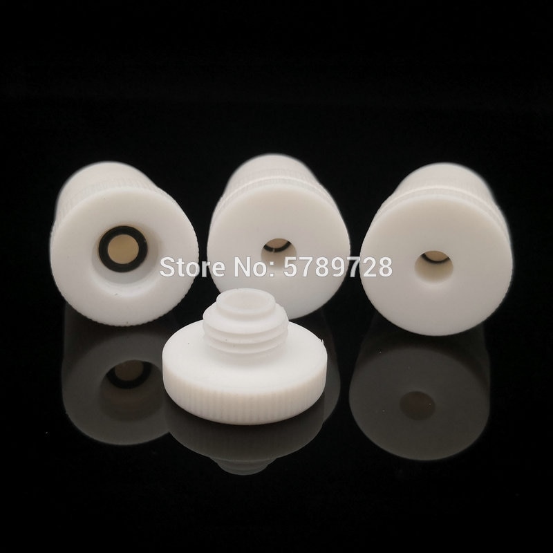 1pc lab ptfe teflon plug 14/19/24/29/34/40/45/50#  geschikt voor snaarstang ptfe vaste stop bijpassende roerder