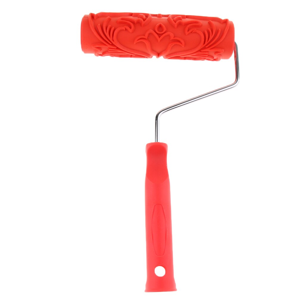 Various Embossed Patterns Of Paint Roller With Plastic Handle