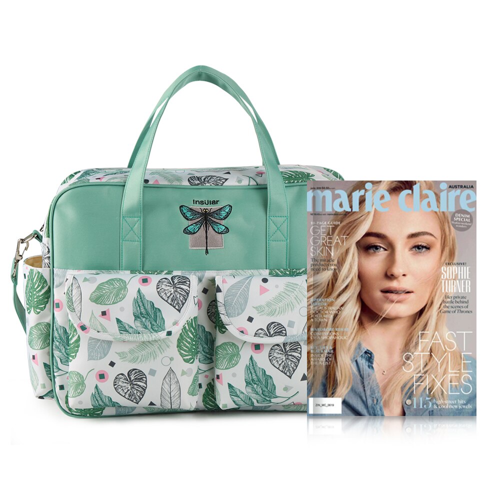 Baby Diaper Bags Maternity Bag Waterproof Messenger Printed Wet Dry Diaper Bag Baby Care Travel Stroller Bags