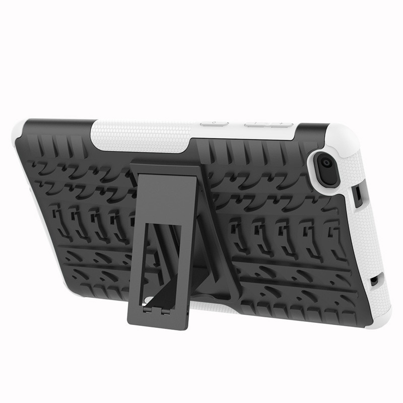 Funda para tableta 2 en 1 de alta resistencia, Funda robusta híbrida para Lenovo Tab E7 , Funda para Lenovo 7104 TB-7104F, Funda de 7 pulgadas + película + bolígrafo