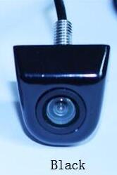 Intelligent Dynamic Trajectory Tracks Rear View Camera HD CCD Reverse Backup Camera Auto Reversing Parking Assistance: Black