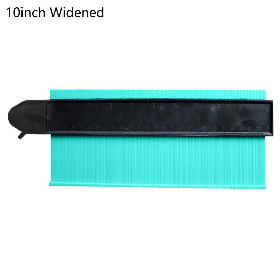 12/25cm Contour Gauge Profile Copy Gauge Ruler Metric Inch Marking Gauge Shape Duplicator Tiling Laminate Tiles Measuring Tool: 10inch widen lock