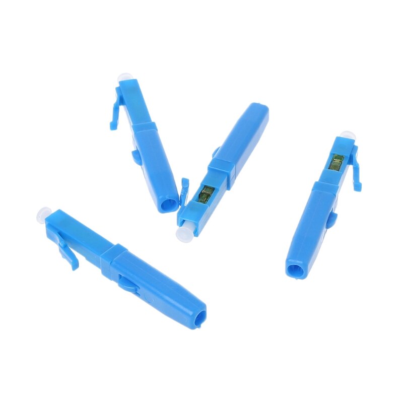 10PCS LC UPC Fast Connector single-mode fiber optic quick connector Embedded type FTTH Fiber Optic Fast Connector