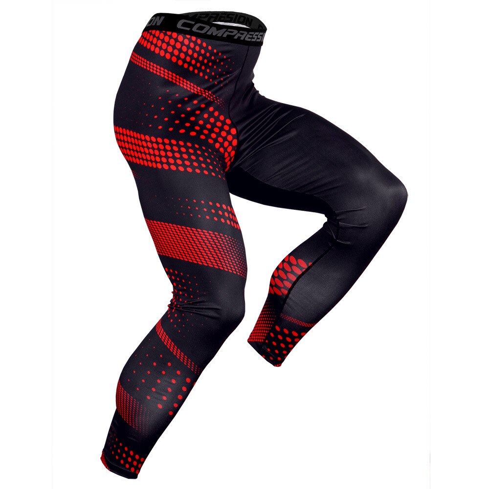 Conjunto deportivo de compresión para hombre, camiseta y pantalones para correr, conjunto de entrenamiento, gimnasio, Fitness, Crossfit, Leggings: S / Pants