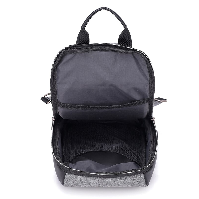 Chest Beach Bag For Men USB Charging Waterproof Pack Casual Crossbody Bolsa Feminina Sac Small Sling Single Shoulder Travel Male