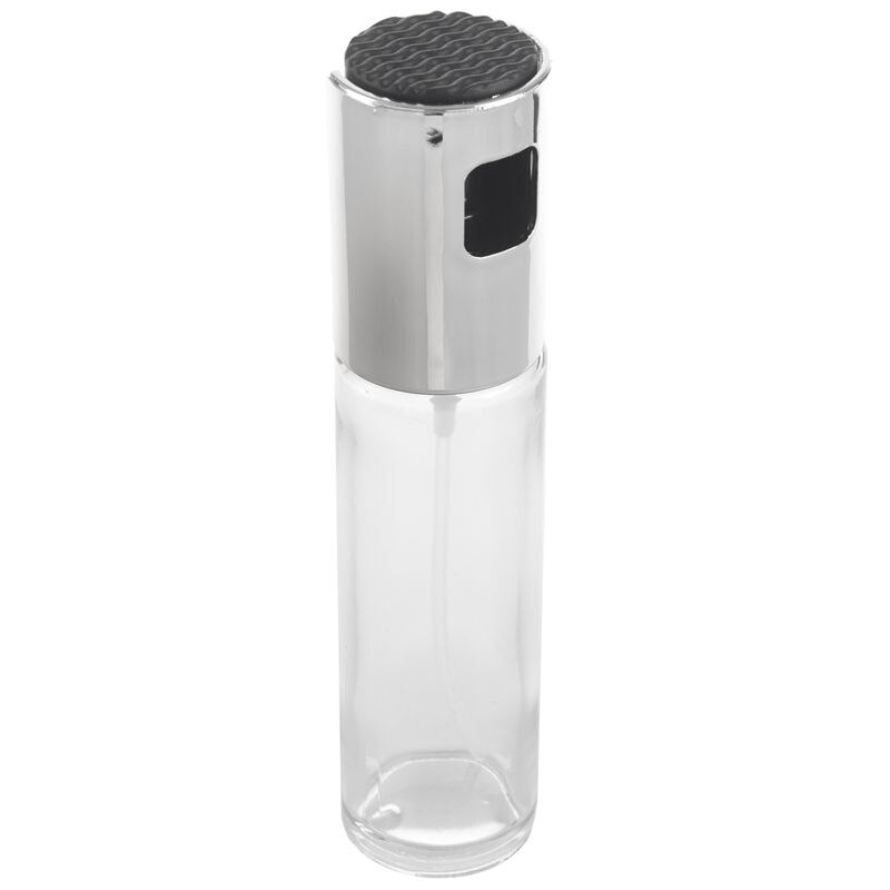 2PCS/Set Glass Oil Spray Bottle Pump Kitchen Olive Oil Sprayer Stainless Steel Oil Pot Bottle Oil Dispenser Gadget Cooking T