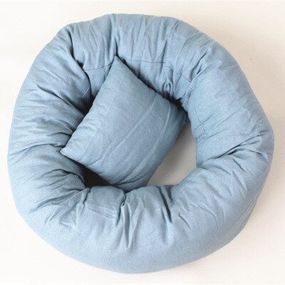 Poserar babys nestnewborn baby photography prop studio poser accessories. newborn posing bean bag pillow, lifestyle photography.: Blå