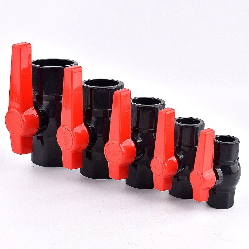 I.D 20~110mm UPVC Ball Valve Garden Watering Irrigation System Water Pipe Connector Aquarium Tank Tube Joint Controller Valve