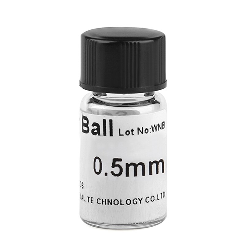 Bga reballing baller 0.2/0.25/0.3/0.35/0.4/0.45/0.5/0.55/0.6/0.65/0.76mm sn63/pb37 loddeball for bga reballing sjablong: 0.5