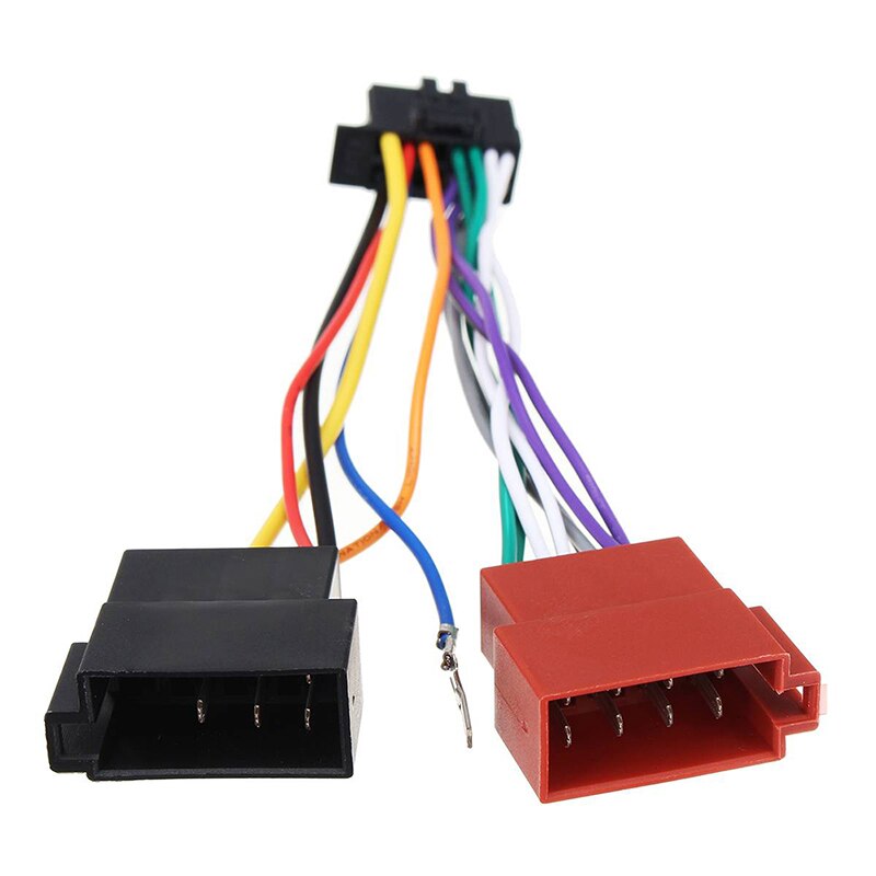 Harnais Stéréo Voiture 16 Vers 8 Broches ISO - Compatible Autoradio Pioneer 2003 Et + - Plug & Play