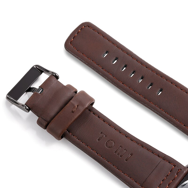Casual Watch for Men Simple Square Dial Case Men Quartz Wrist Watches Leather Wristwatch Mens Minimalist Black Brown Clock
