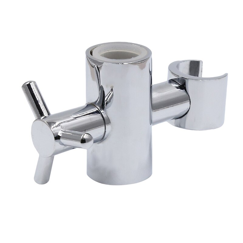 Zinc Alloy Hand Held Shower Bracket For Slider Height &amp; Angle Adjustable Sprayer Holder On Slide Bar Replacement: 19mm