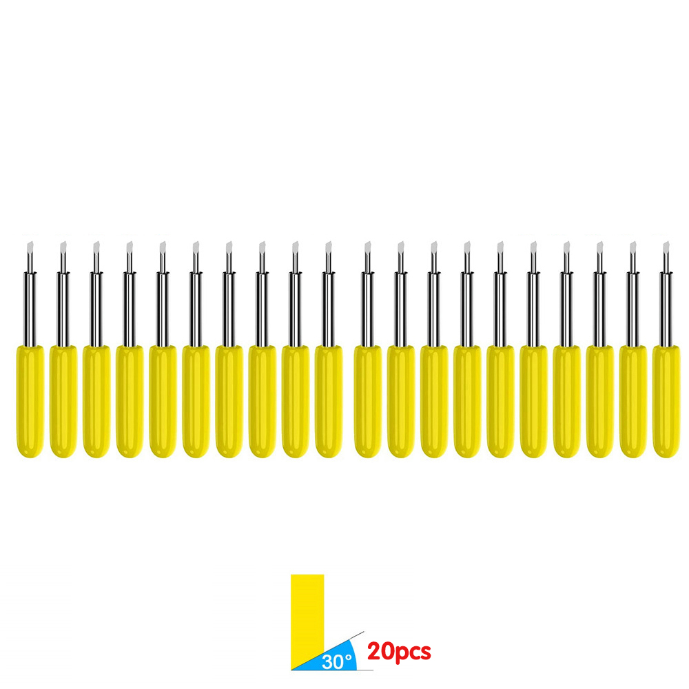 Cuchillas de repuesto de 30/45/60 grados para Plotter Roland, cuchillas de corte para herramientas eléctricas, Plotter de corte: 36 mm