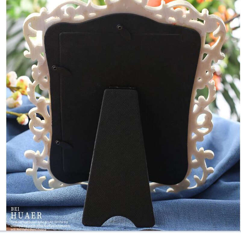 Christmas Luxe Stijl Gouden Kroon Home Decor Creatieve Hars Foto Desktop Frame Fotolijst Cadeau Voor Vriend