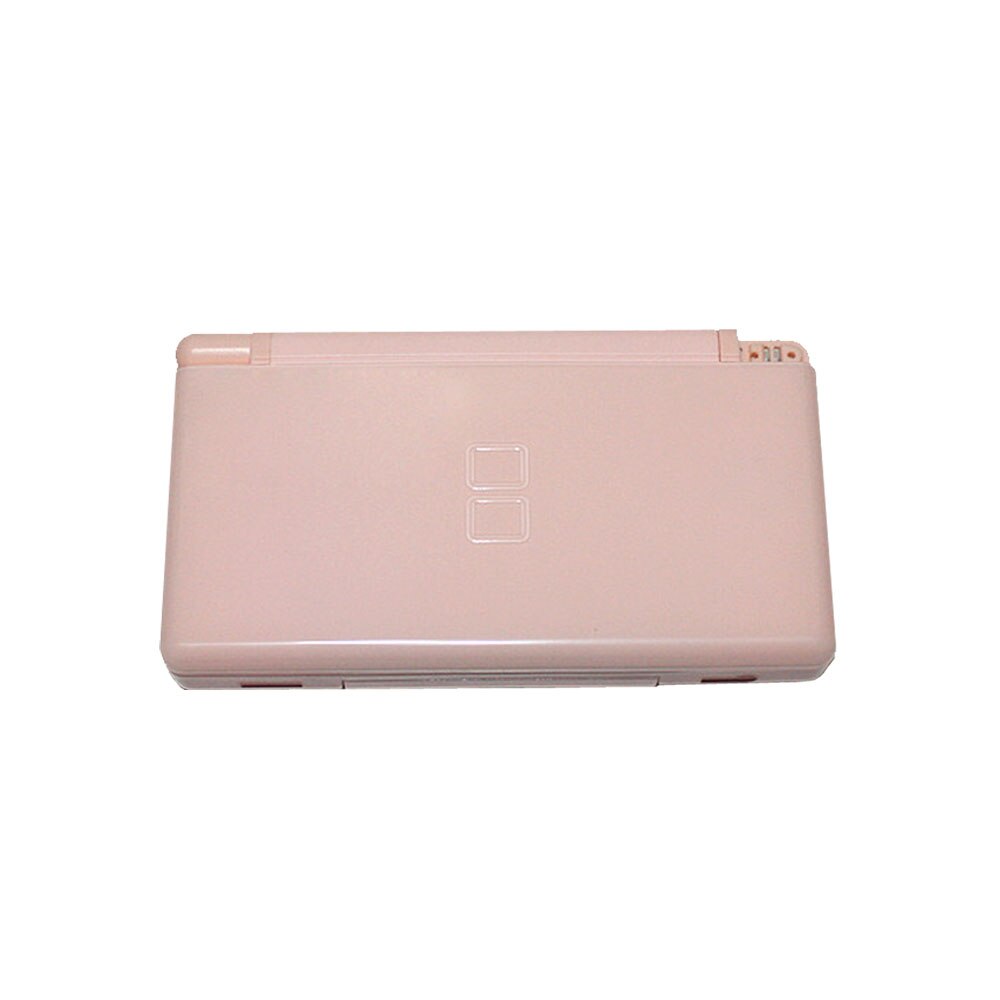 Multiple Colour Game Case Shell for Nintend DS Lite Replacement Clear Crystal Full Housing Box Cover For N DSL: Pink