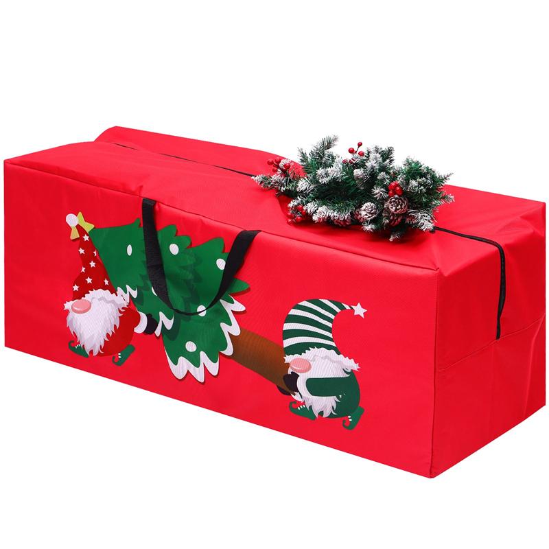 Christmas Tree Storage Bag Fits Up To 9 FT Disassembled Tree Xmas Party Supplies 50 X 130 X 45cm Container