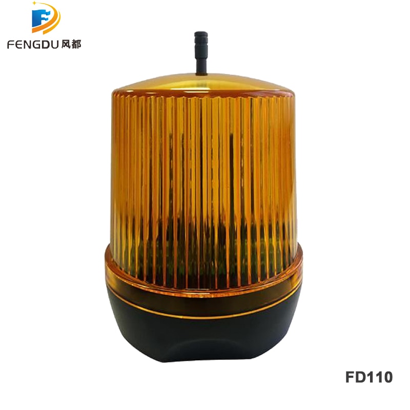 Lámpara de alarma de Flash para puerta corredera, luz LED AC/DC 24V 230VAC, para abridor de puerta abatible/puerta de barrera