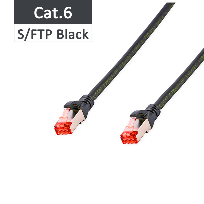 RJ45 Netwerk Cat 6 SFTP Ethernet-kabels C6 Patchkabel Lan Snagless Afgeschermd 6 kleuren