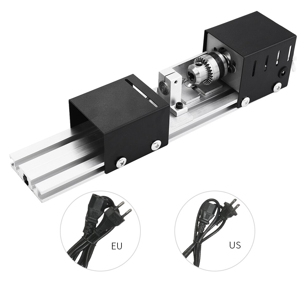 Lathe Machine Tool Mini Mechanical Lathe Torno CNC Milling Machine DIY Woodworking lathe Grinding and Polishing Drill Tool