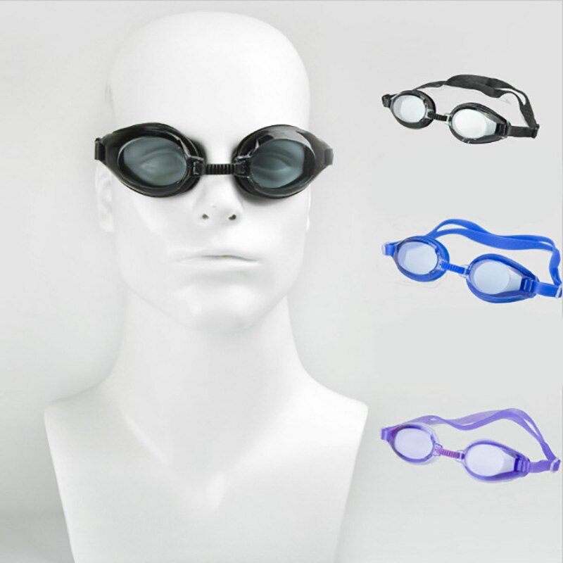 Børn svømmebriller anti-uvis forkids teenagere justerbare svømmebriller silikone ramme behagelig
