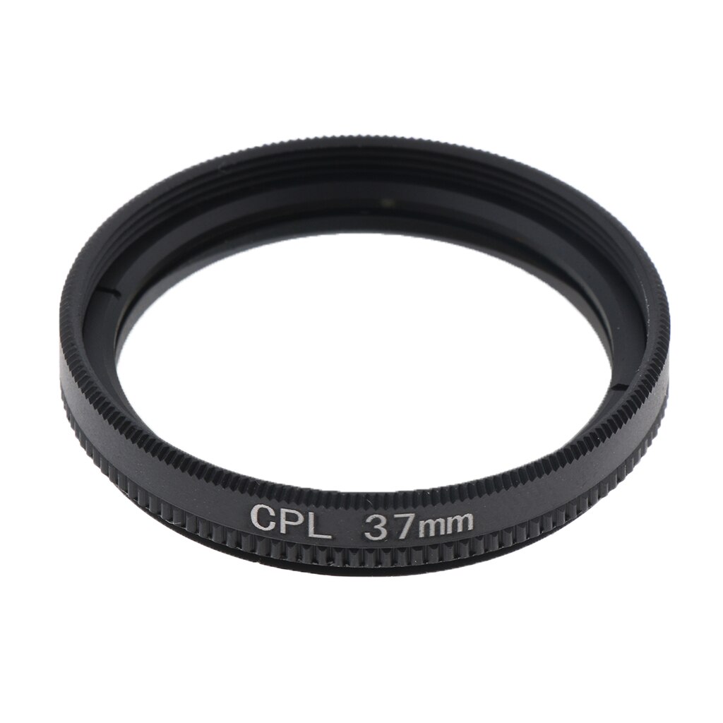 Filtro de câmera de 37mm, filtro de lente polarizadora circular de telefone inteligente para iphone 7, samsung galaxy, huawei