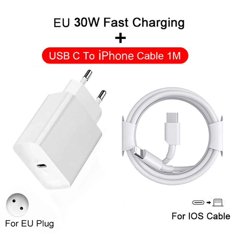 Apple Original Magsafe draadloze oplader voor iPhone 15 14 13 12 11 Pro Max SE Mini X XS XR 8 Plus snel opladen Type C Lightning-kabel: orange