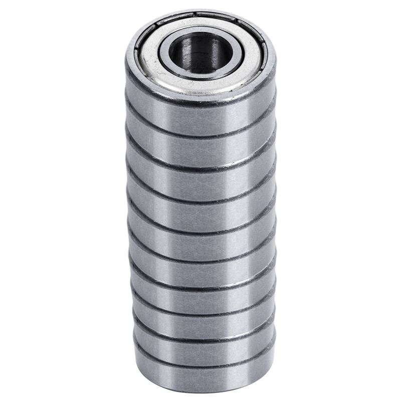 10 st tätade skärmade spårkullager 6000-zz 10 x 26 x 8mm