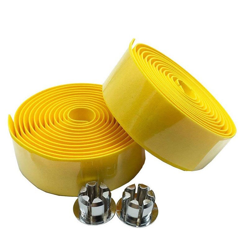 2 stk cykelstyr bælte cykel cykel styr tape wrap med 2 bar stik cykel cykel rem