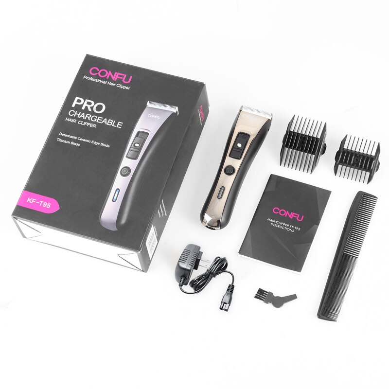 CONFU Hair Trimmer Cordless Hair Clipper Rechargea... – Vicedeal