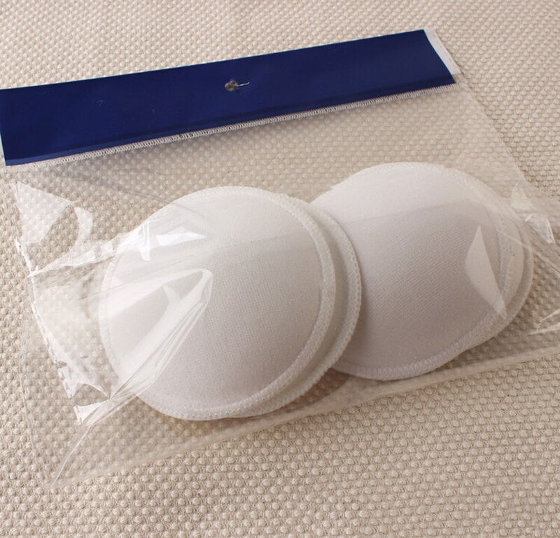 4Pcs Anti-overflow Maternity Breast Pads Nursing Pad Baby Feeding Breastfeeding Washable Breathable Absorbency mom necessary