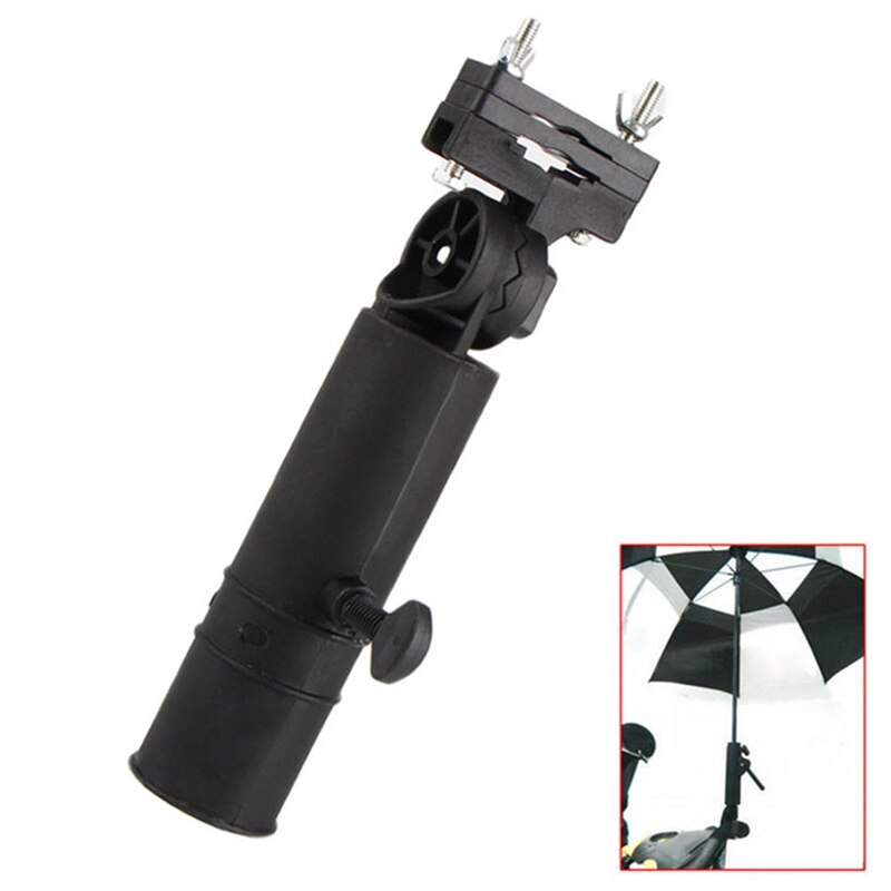 Universal Golf Cart Umbrella Holder Stand for Buggy Cart Baby Pram Wheelchair Umbrella Stand Clip
