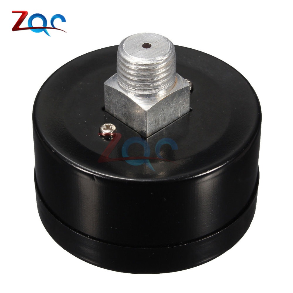 13 Mm 1/4 Bsp Draad 0-180 Psi 0-12 Bar Luchtdrukmeter Voor Air Compressor Ijzer Diameter Ongeveer 52 Mm