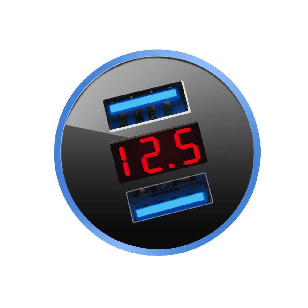 Carregador de carro 3.1a carga rápida porta usb dupla display led para mercedes benz w211 w203 w204 w210 w124 amg w202 cla w212 w220