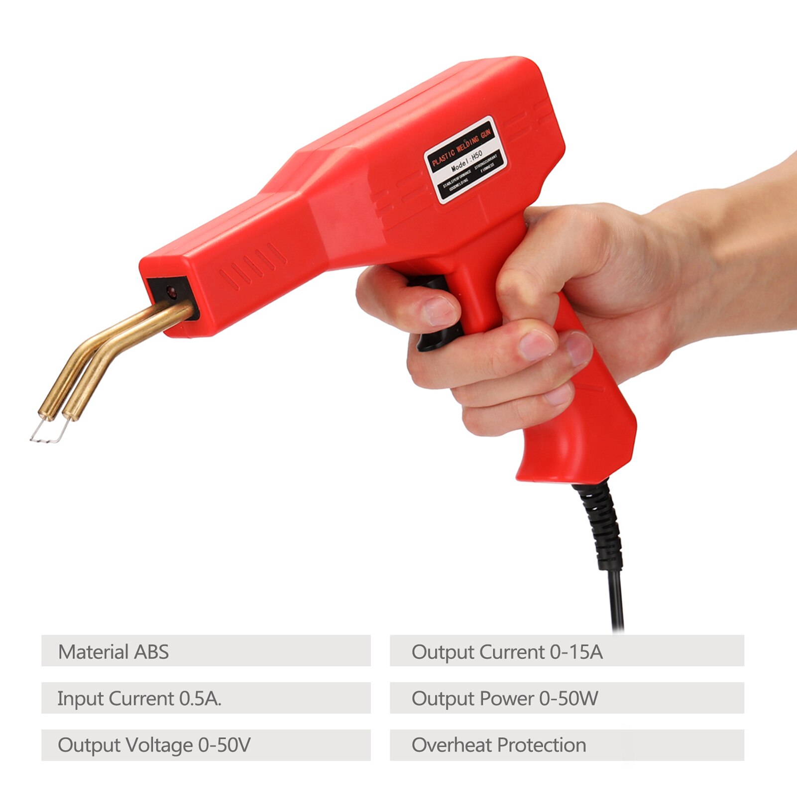 Handliche Kunststoff Schweißer Garage Werkzeuge Heißer Hefter Maschine Grundnahrungsmittel PVC Reparatur Maschine Auto Stoßstangen Schweißen Maschine