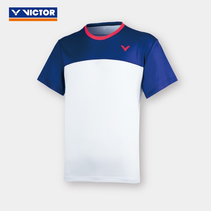 Victor badminton terno competição t-camisa esportiva antonsen exclusivo T-05002: M / Black