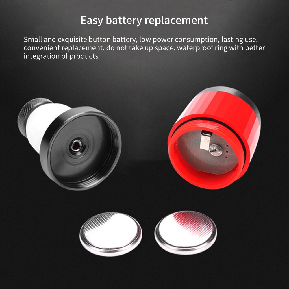 Fahrrad Lenker LED Blinklicht Motorrad Lenker Grip Stecker Seite Anzeige Lampe bike Griff End Caps Stecker Blinker