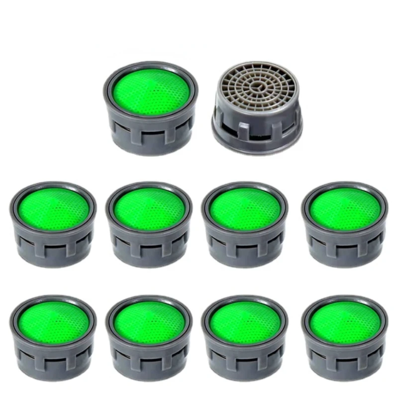 10 STKS Wastafelkraan Filter-Tap Beluchter-Kraan Plastic Insert Vervanging Mondstuk Filter-Kraan Flow Restrictor Vervangende Onderdelen