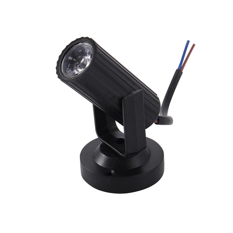Spotlight Podium Licht Led Beam Dj Disco Verlichting Effect Voor Ktv Dj Party 1W Conduziu Een Luz Pequeno Lanterna barra Disco Flash: Black Shell / Blue Light