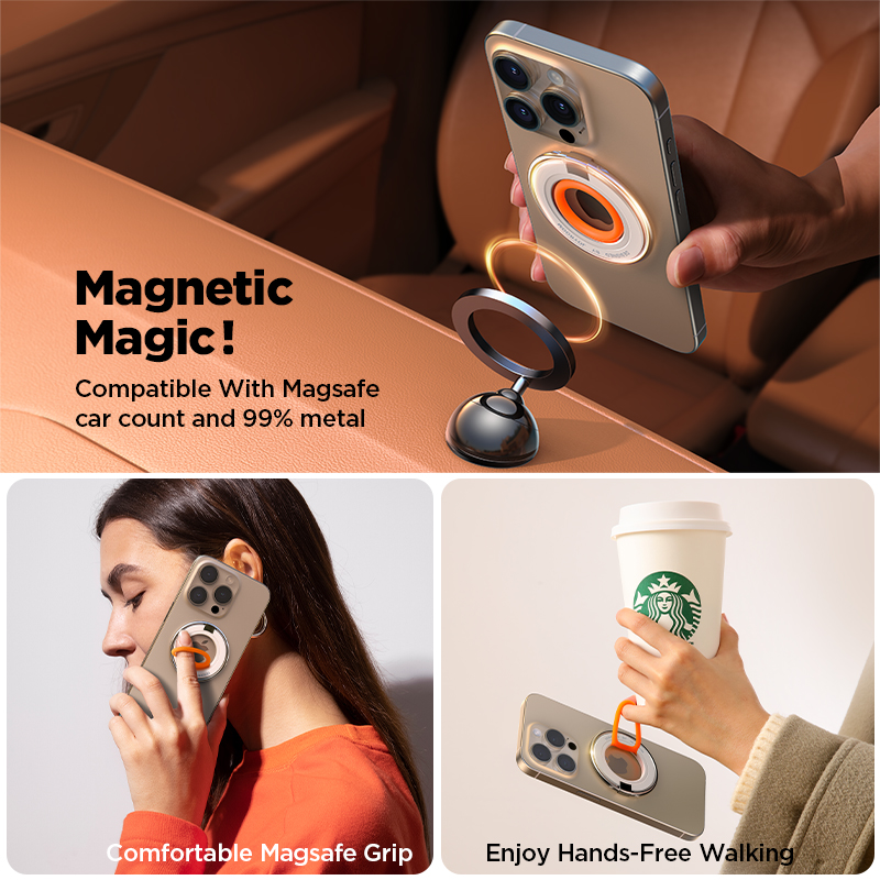 JOYROOM dla Magsafe Uchwyt na telefon Podpórka Magnetyczny uchwyt na telefon Stojak na iPhone 16 15 14 13 Pro/Max Wszystkie smartfony