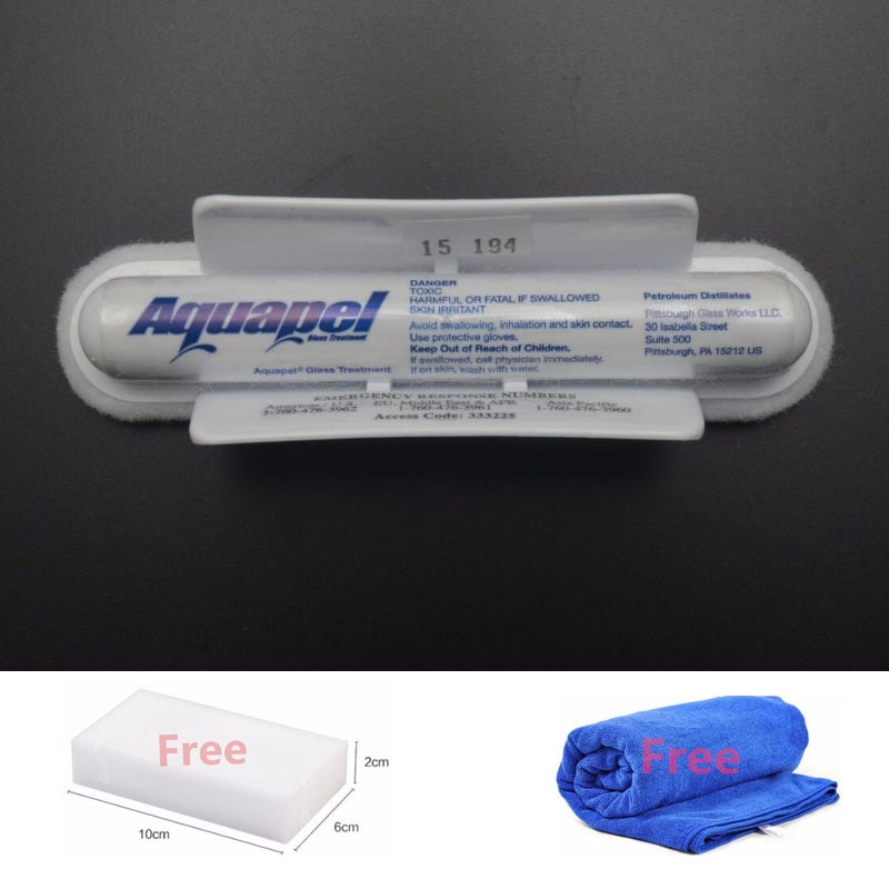 Genuine USA AQUAPEL Wipers Windscreen Car Windscreen Cleaning Wiper+Sponge Universal Windshield Glass Water Rain Repellent Wiper