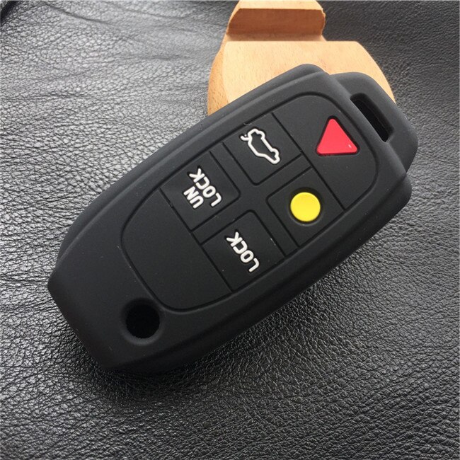 5 Knoppen Afstandsbediening Autosleutel Pad Vervanging Rubber Materiaal