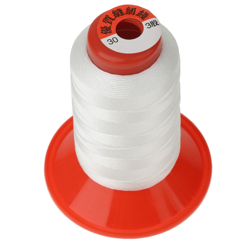 4 stk bundet nylon sytråd heavy duty til udendørs, lædertaske kanvas, polstring , 500 meter